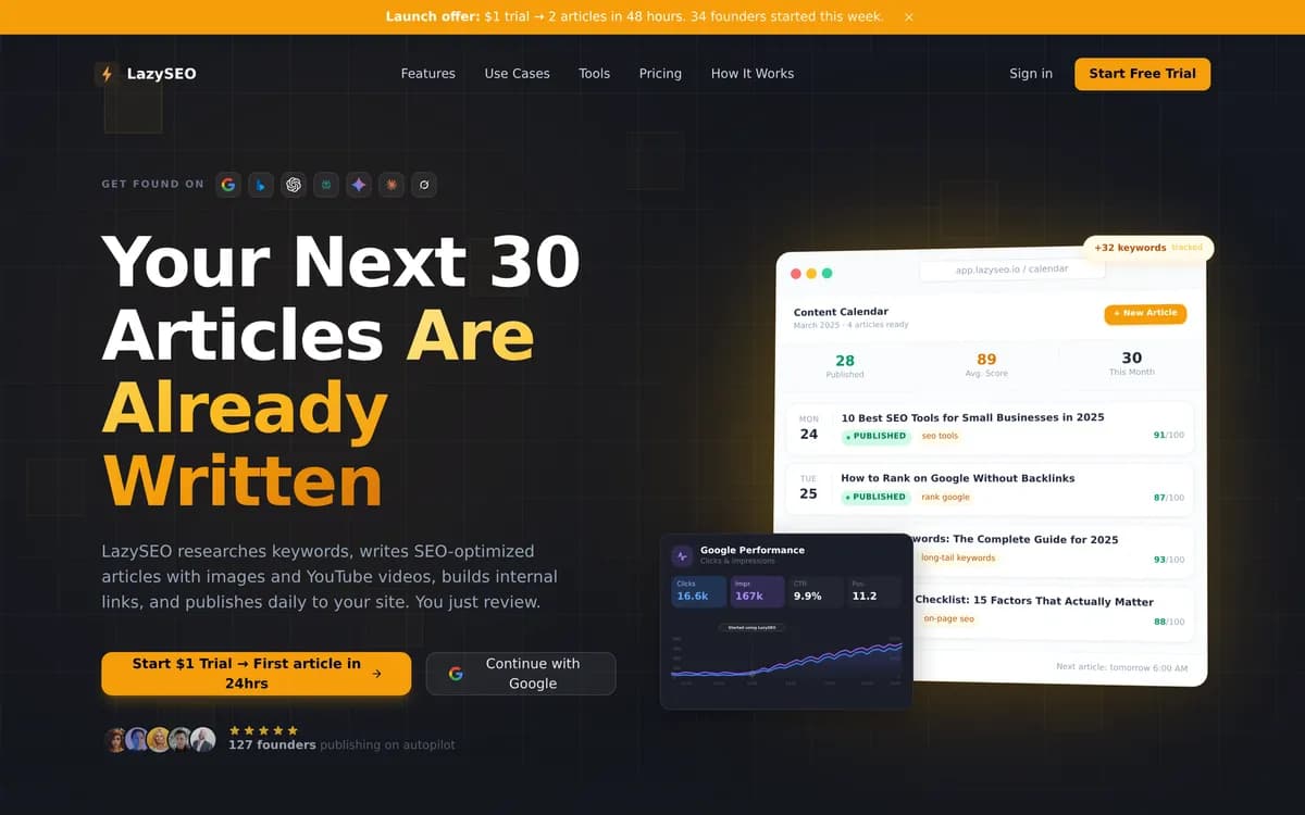 LazySEO screenshot 1