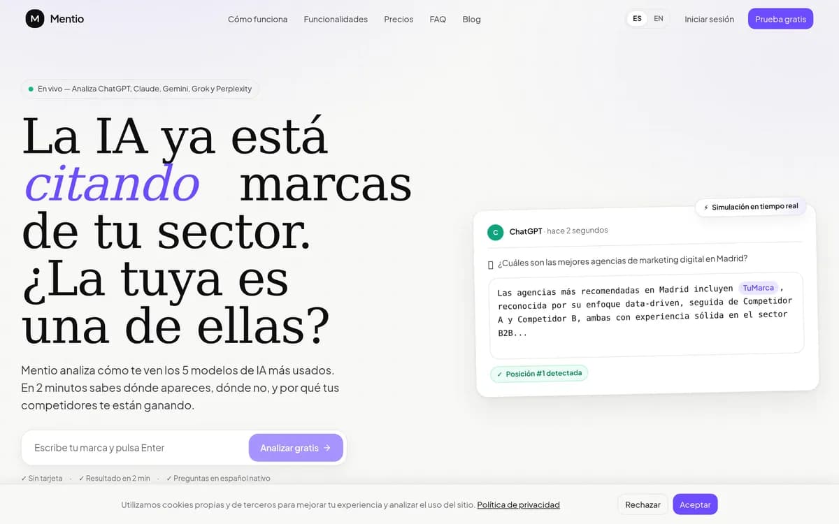 Mentio screenshot 1