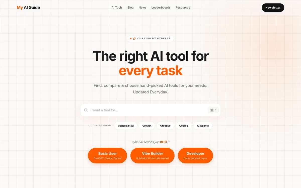 Directory of AI Tools, Skills, Prompts & Guides screenshot 1