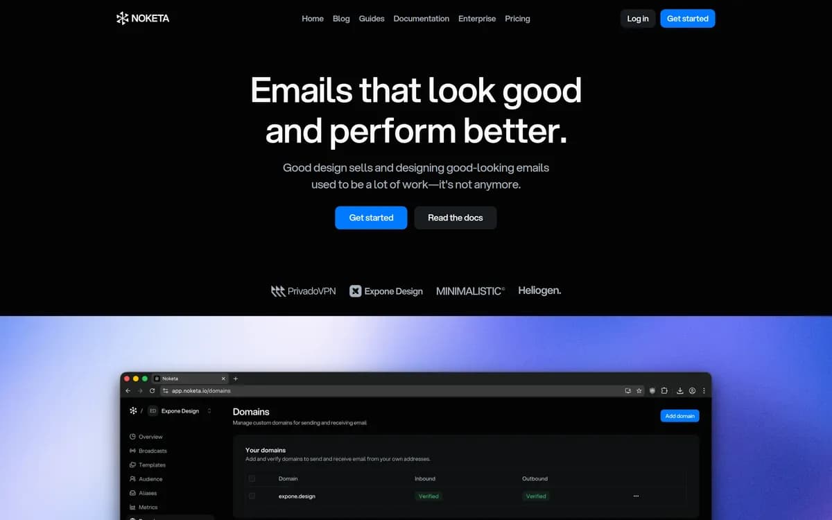 Noketa screenshot 1