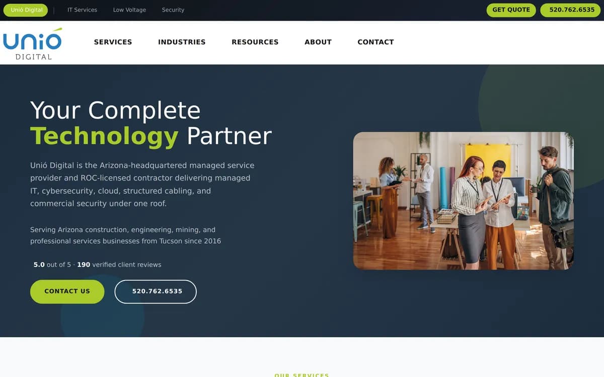 Unio Digital screenshot 1