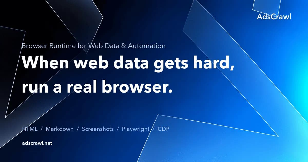 AdsCrawl screenshot 1