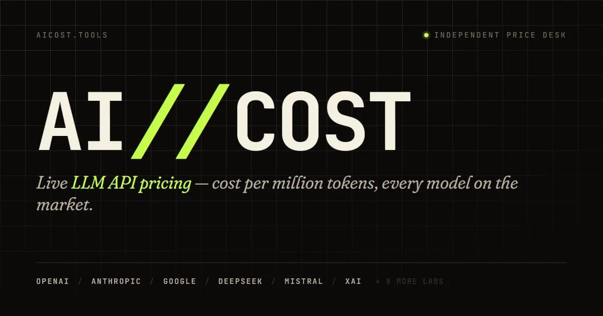AICost screenshot 1