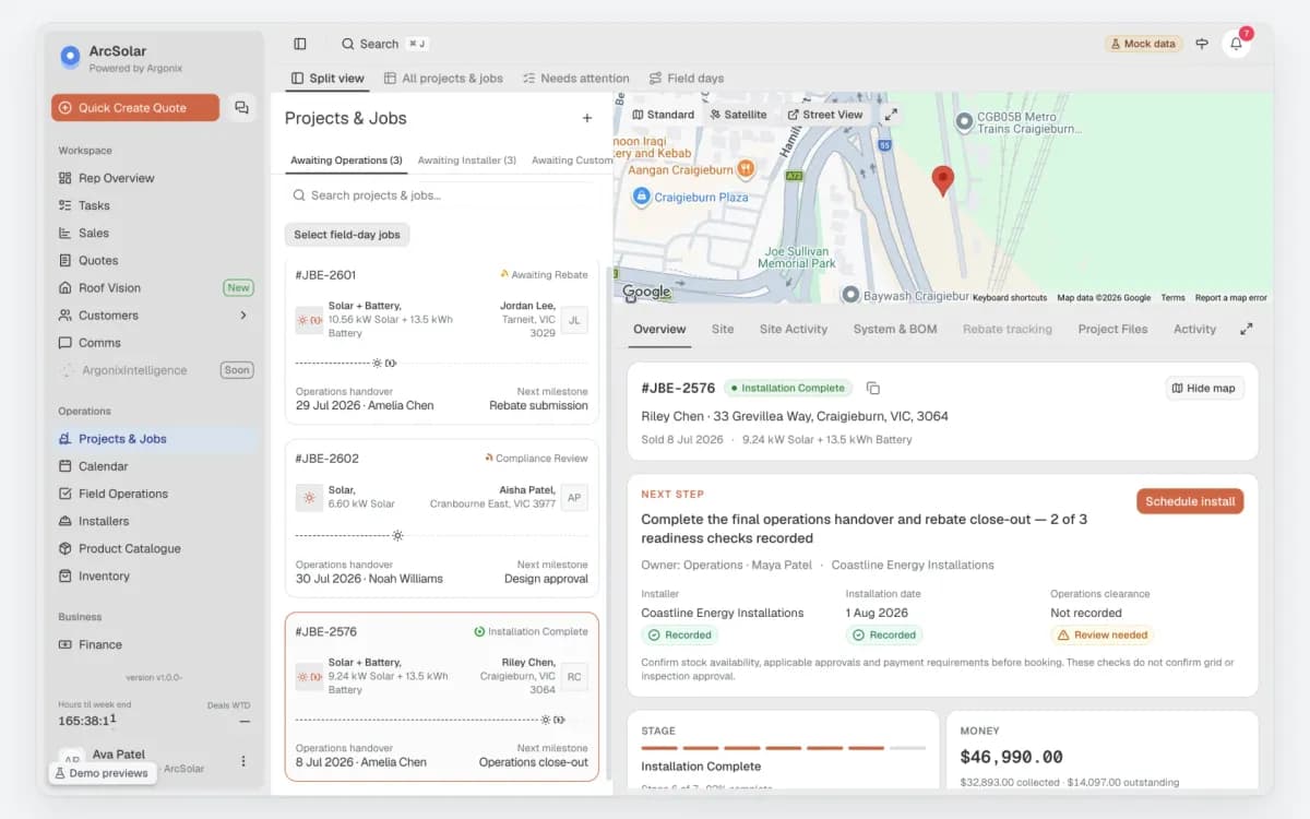 ArcSolar screenshot 1