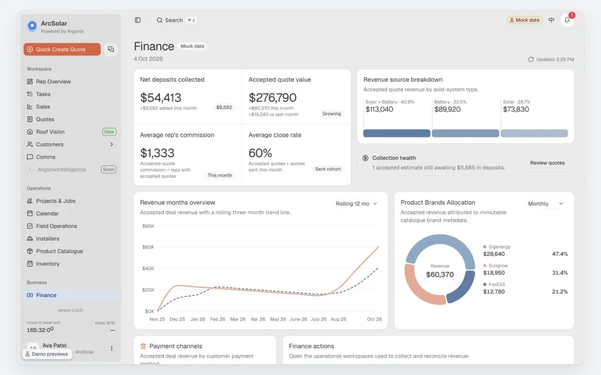 ArcSolar screenshot 2
