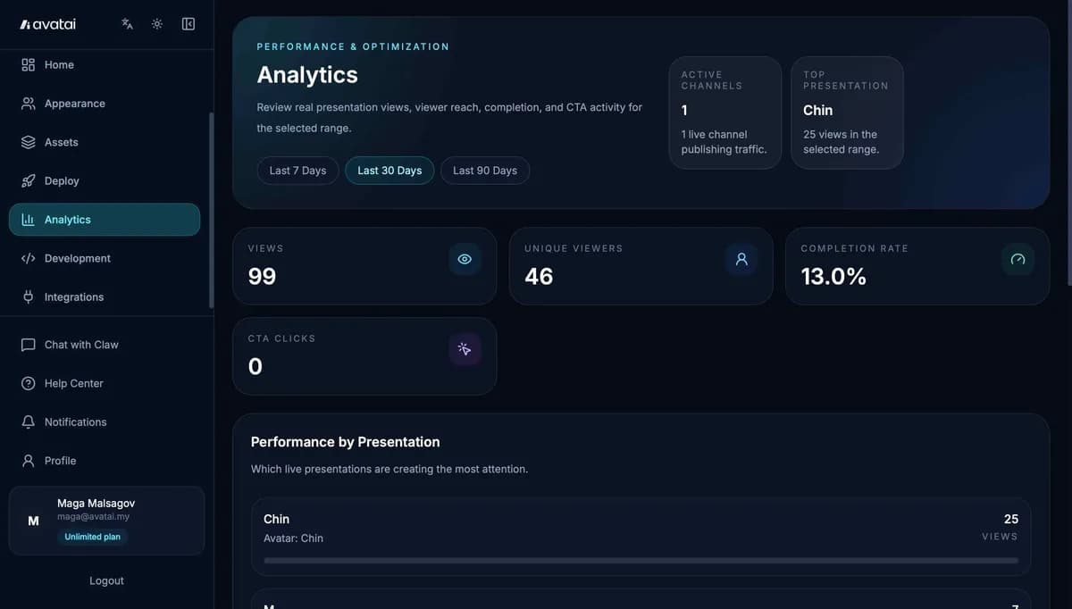 Avatai screenshot 2
