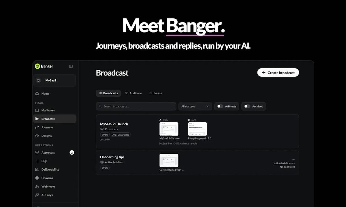 Banger screenshot 1