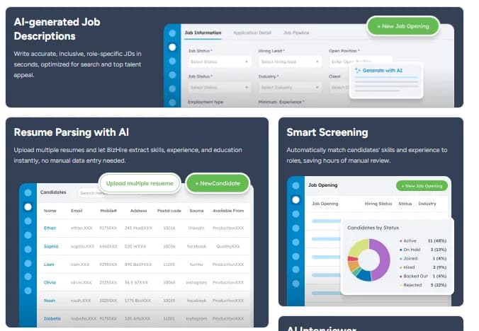 BizHire screenshot 2