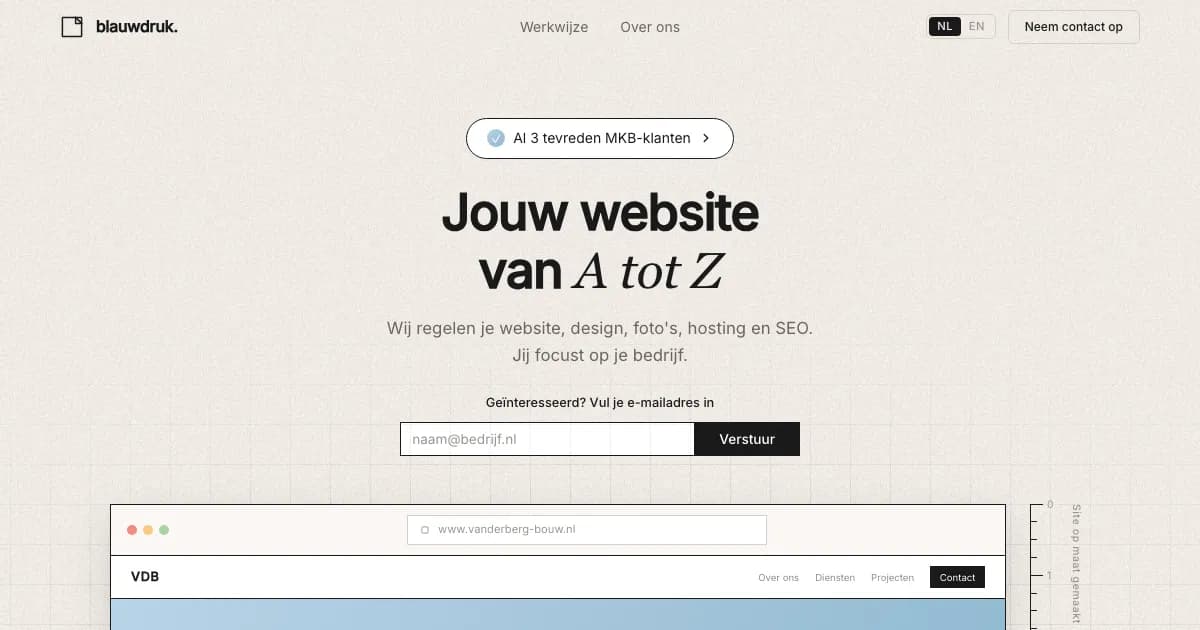 blauwdruk. screenshot 1
