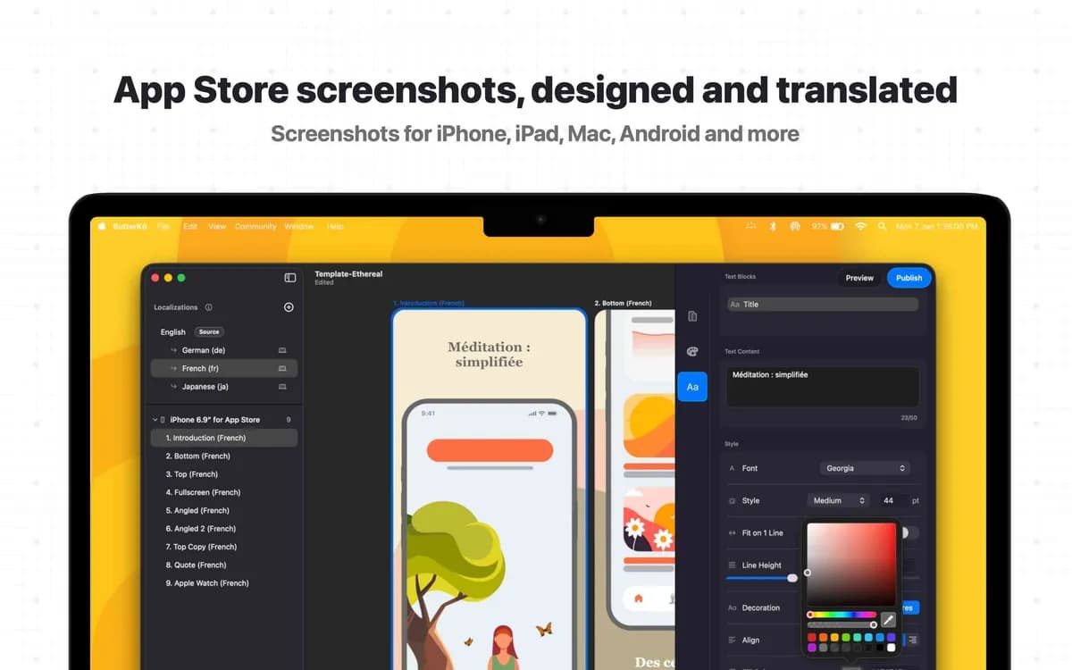 ButterKit screenshot 1