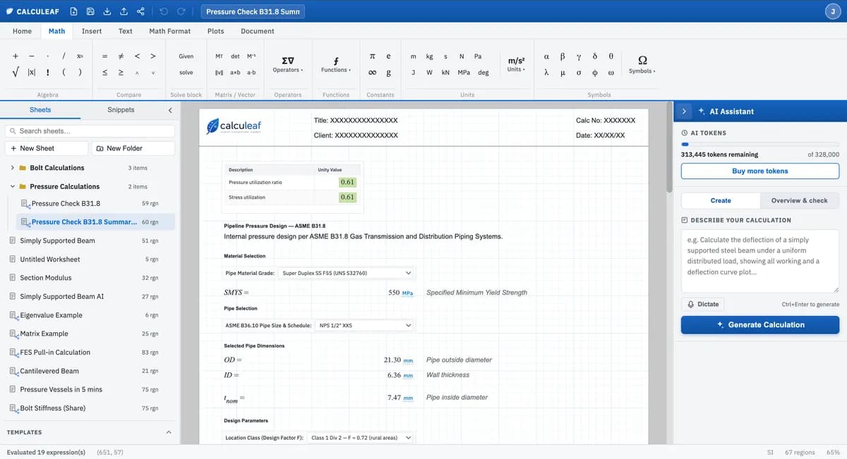 Calculeaf screenshot 2