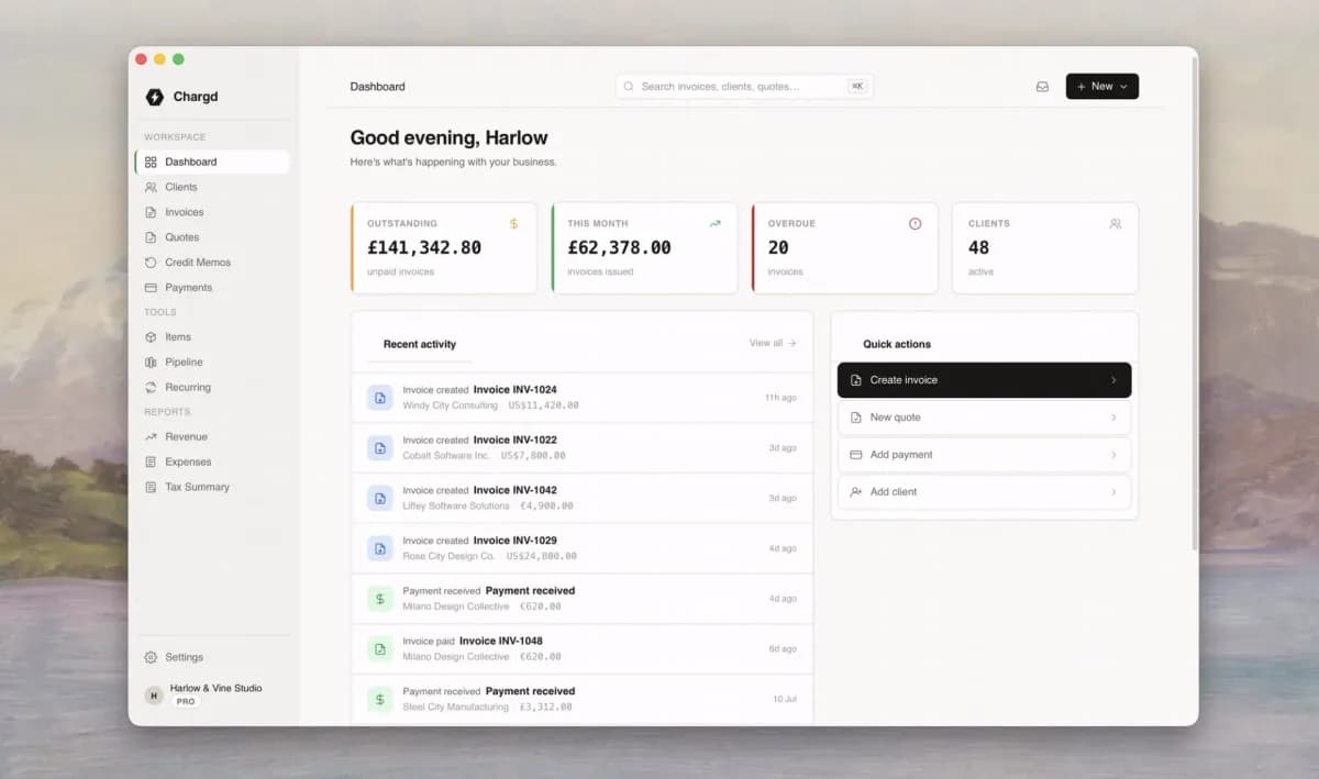 Chargd screenshot 1