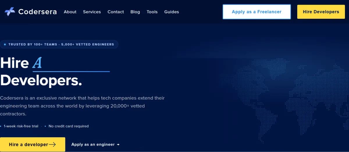 Codersera screenshot 1