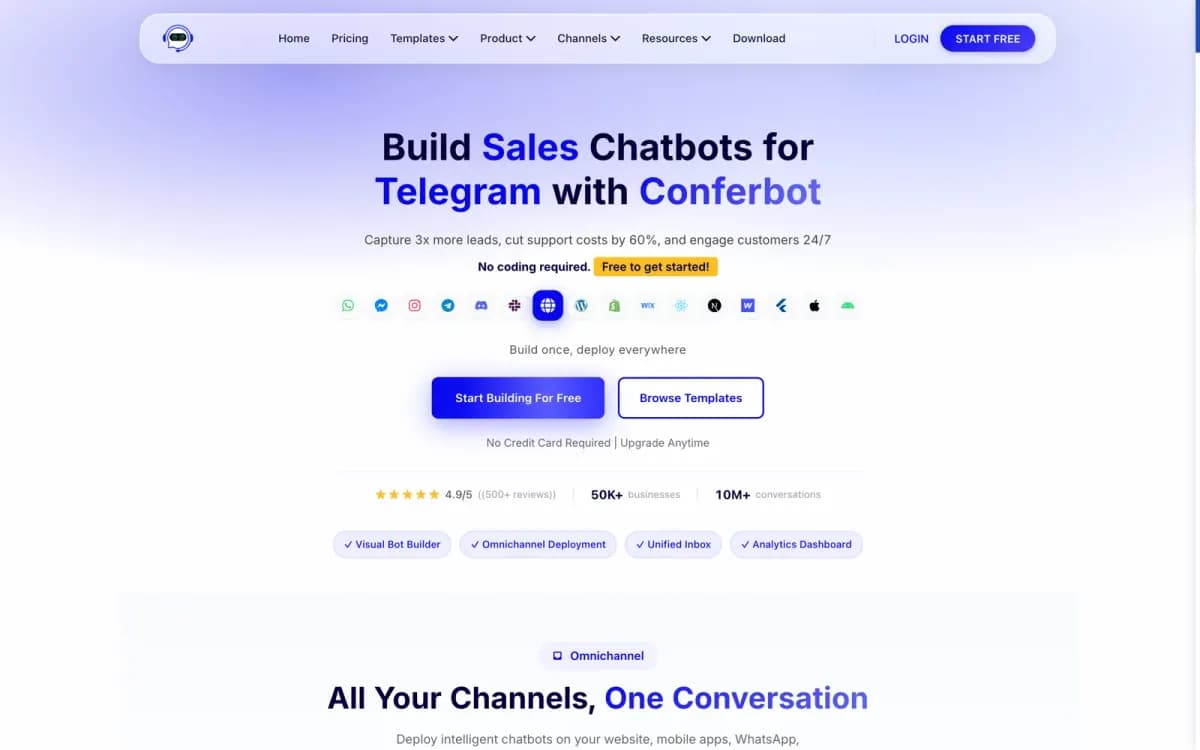 Conferbot screenshot 1