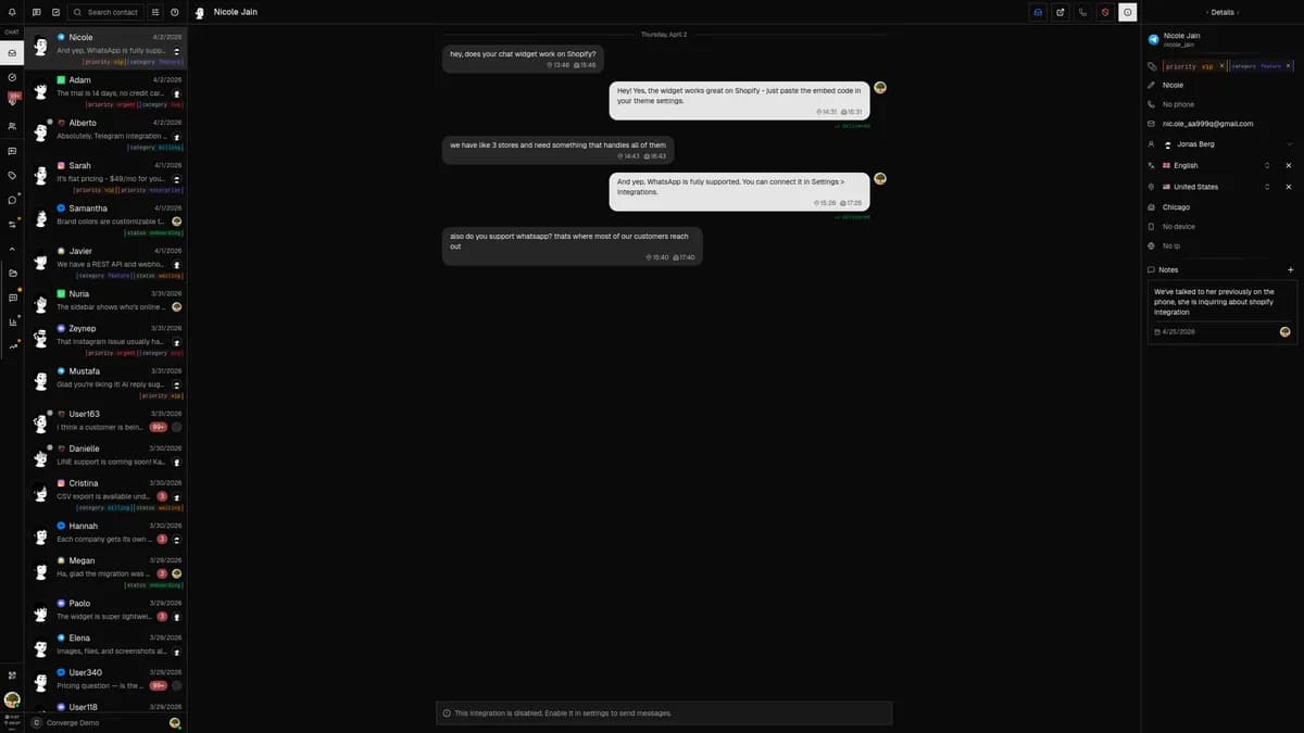 Converge screenshot 4