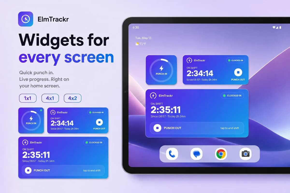 Elmtrackr screenshot 1
