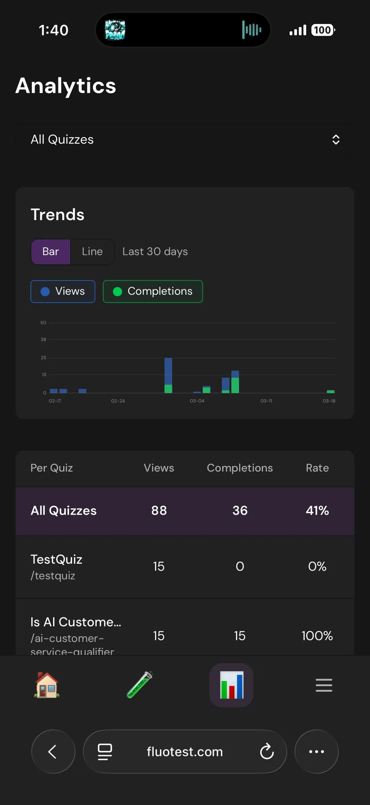FluoTest screenshot 3