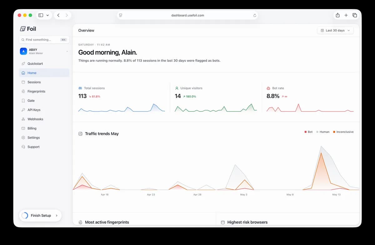 Foil screenshot 4