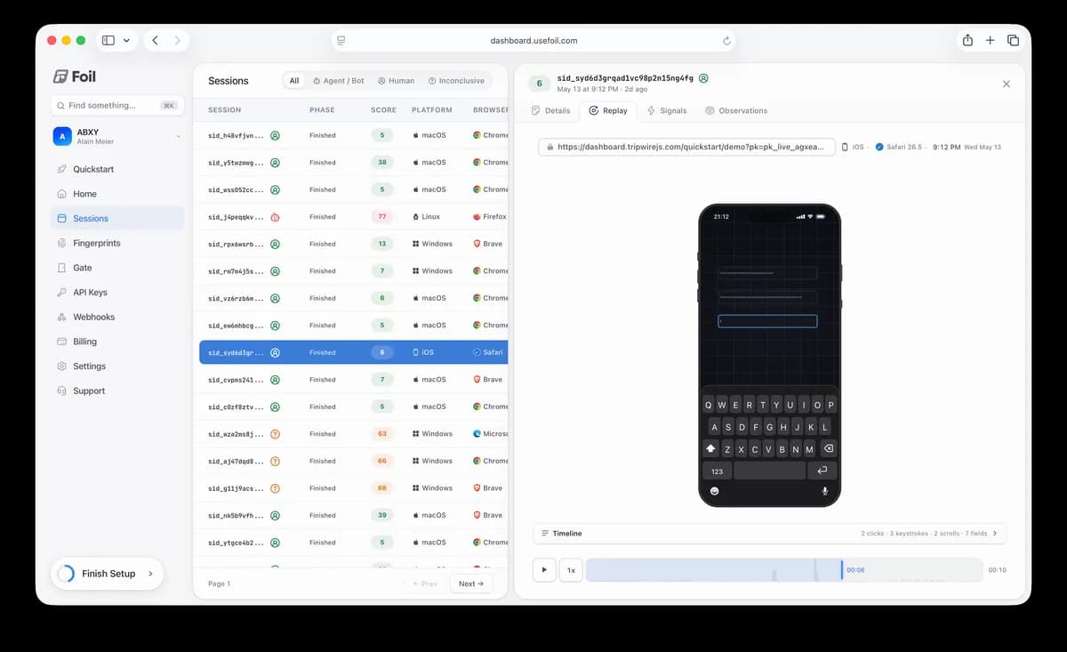 Foil screenshot 3