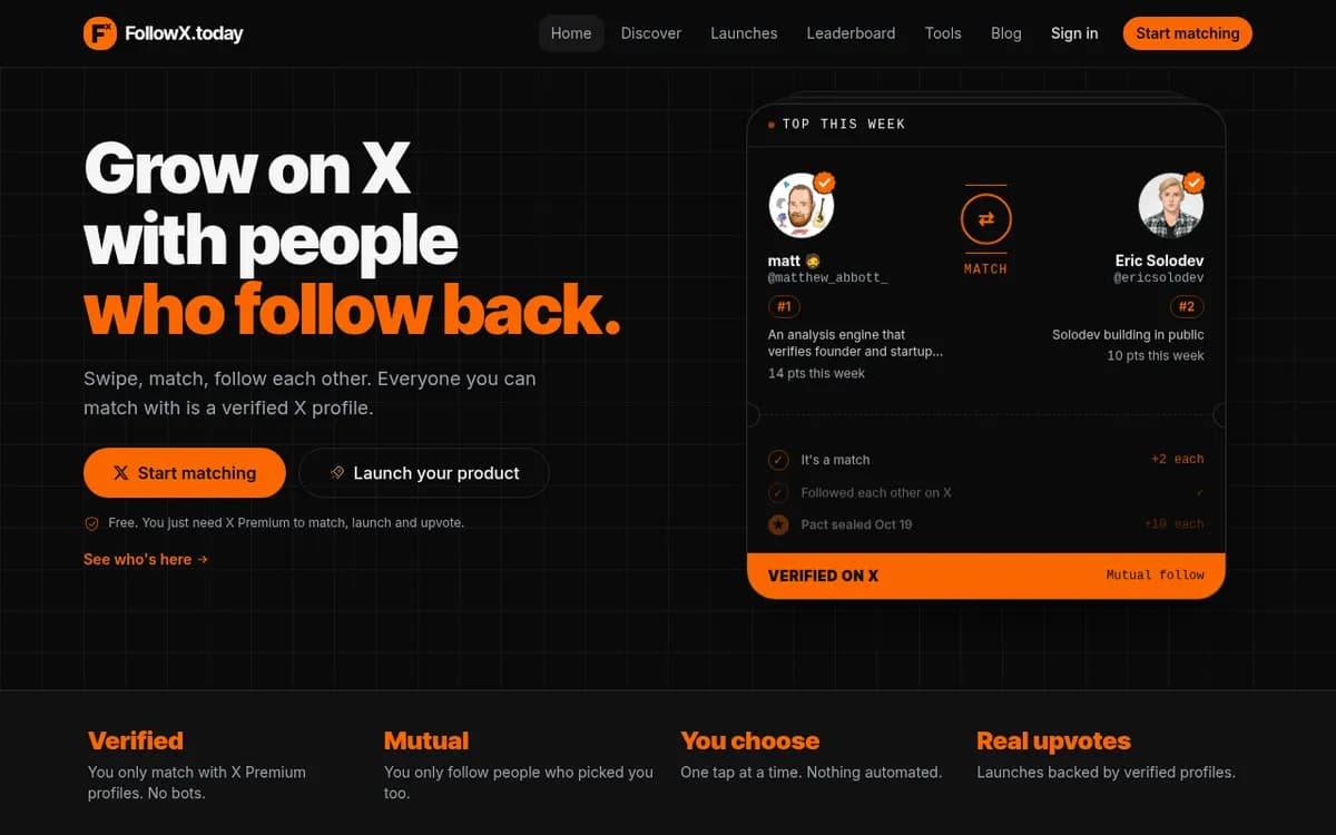FollowX screenshot 2