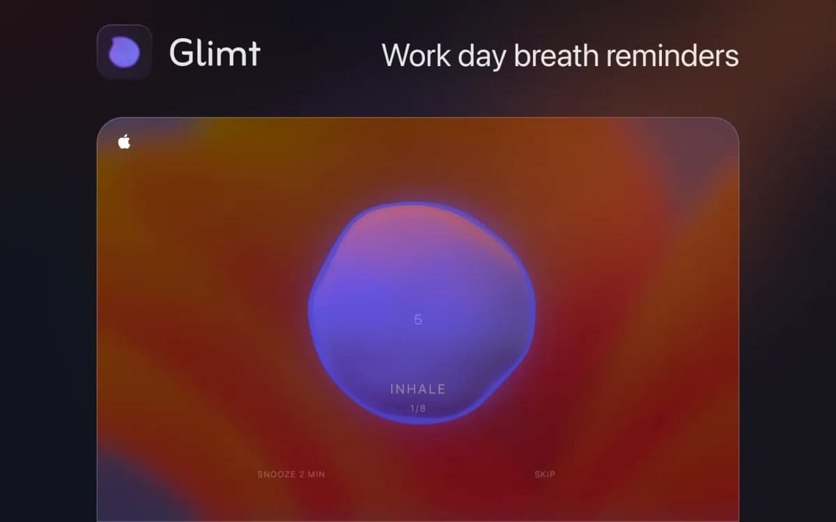 Glimt screenshot 2