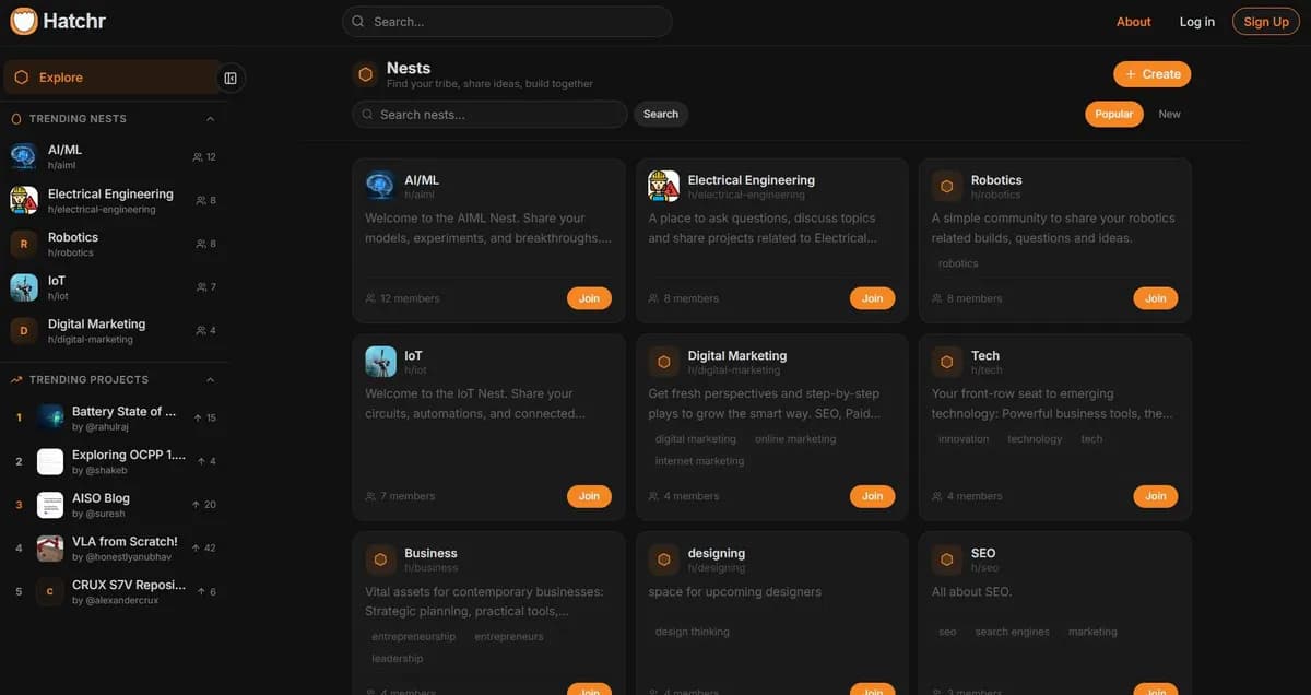 Hatchr screenshot 2