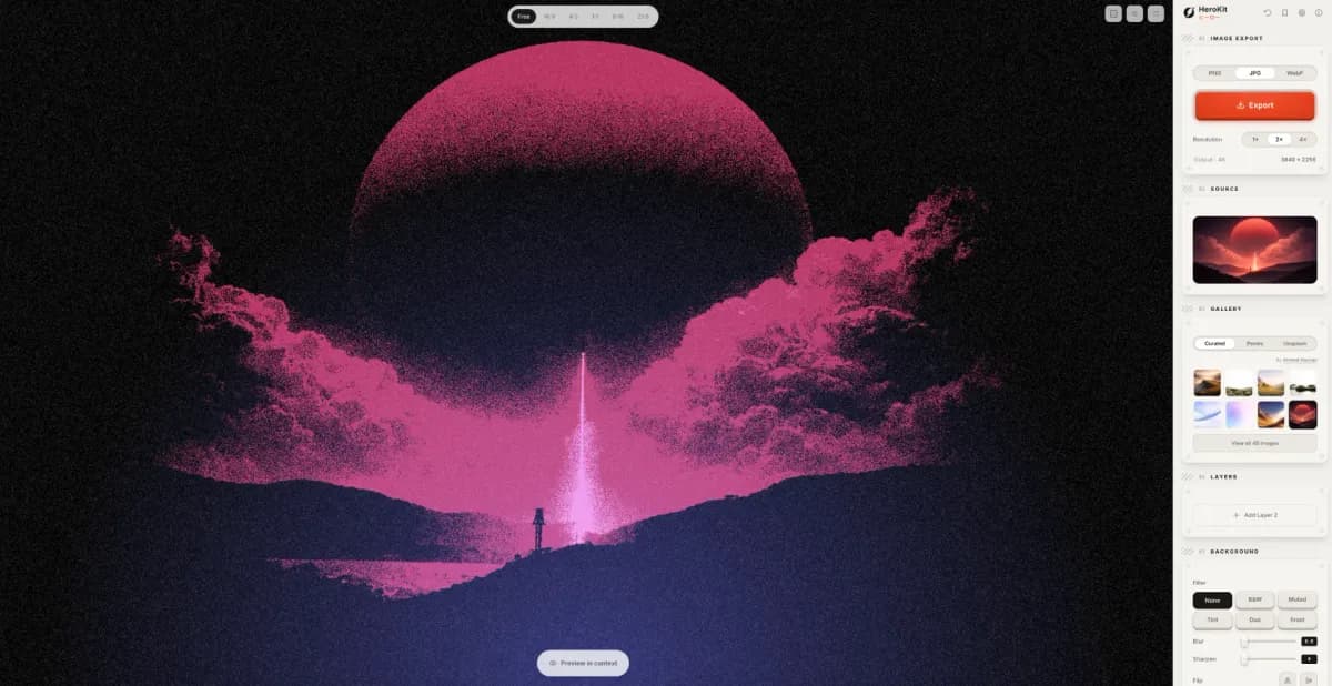 HeroKit screenshot 1