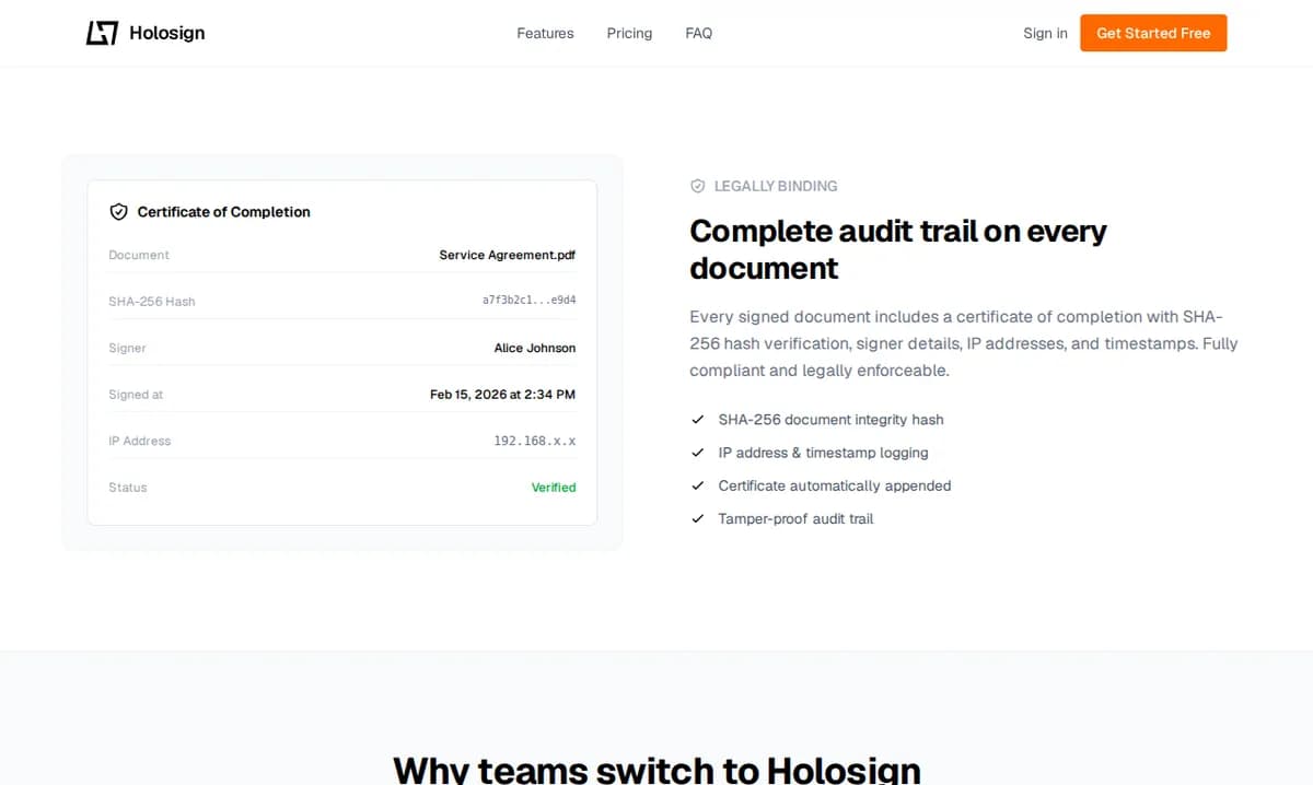 Holosign screenshot 5