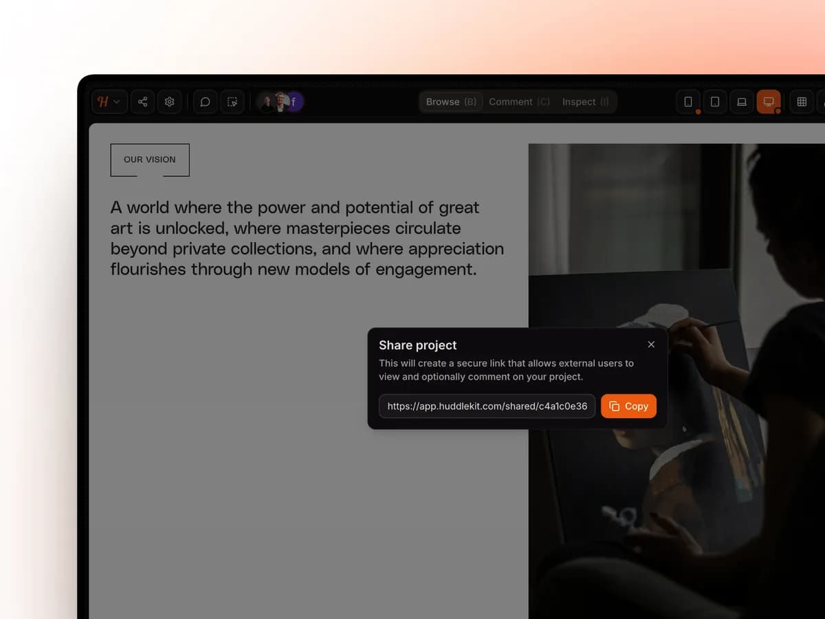 Huddlekit screenshot 2