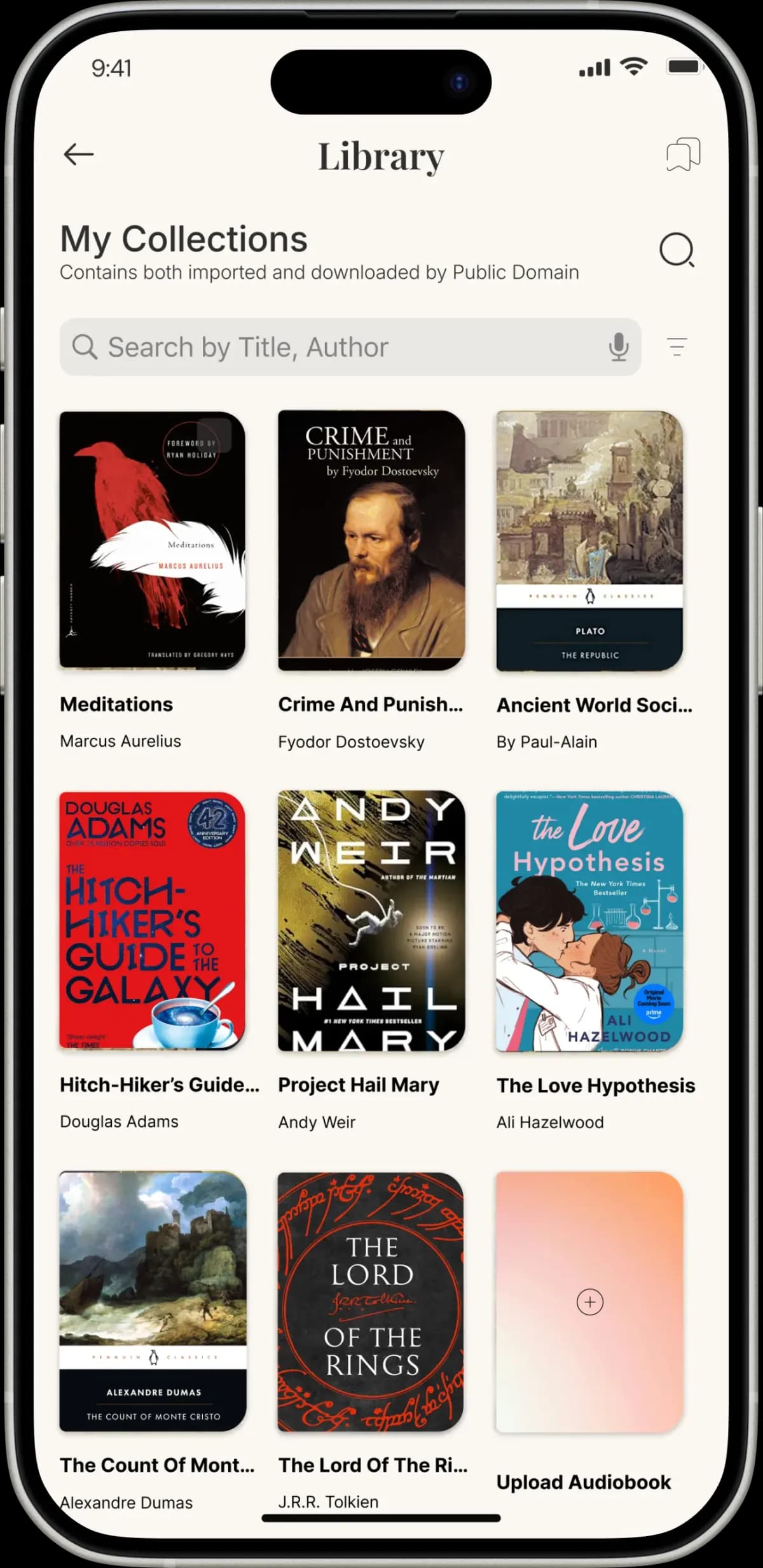 HushBook screenshot 2