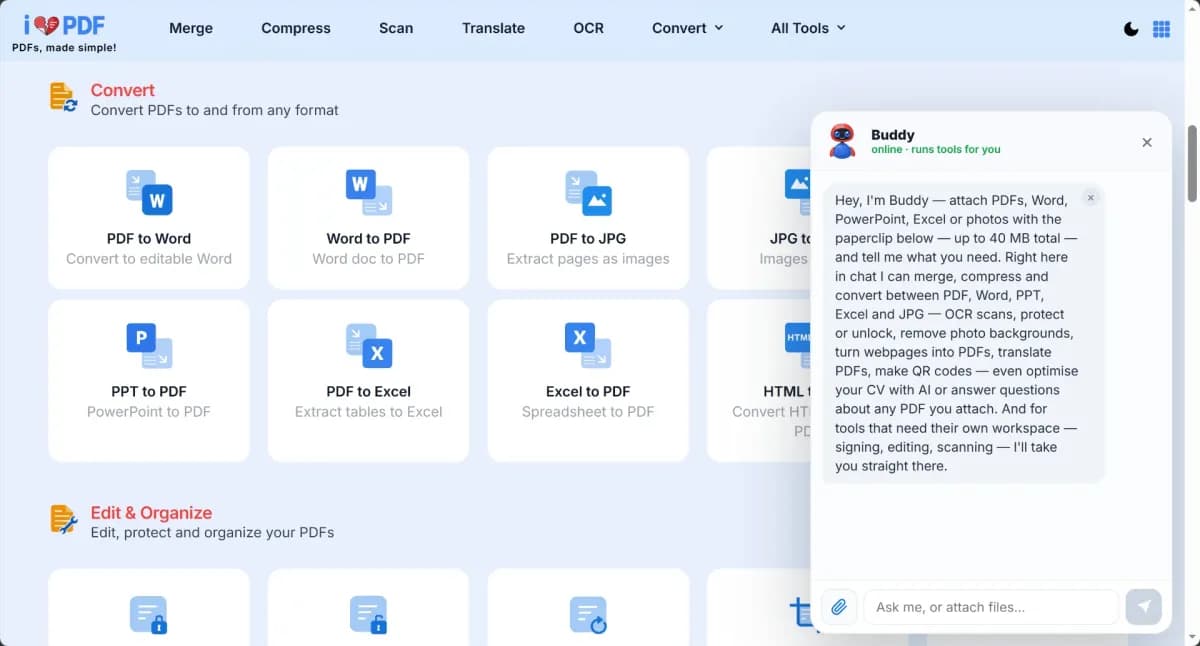 iHatePDF screenshot 3
