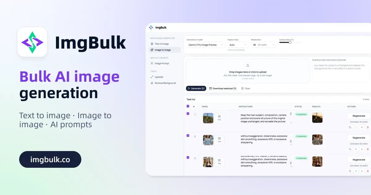 Imgbulk screenshot 1