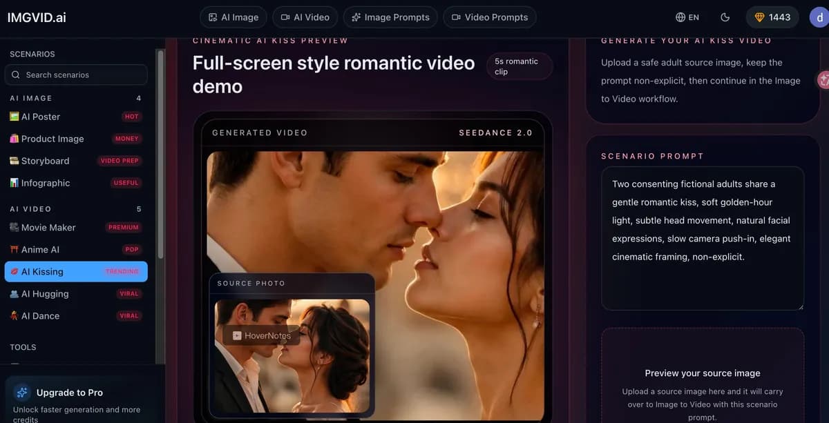 IMGVID.ai screenshot 2