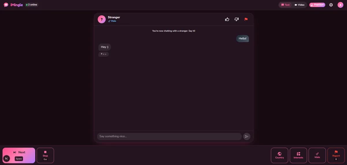 iMingle screenshot 1