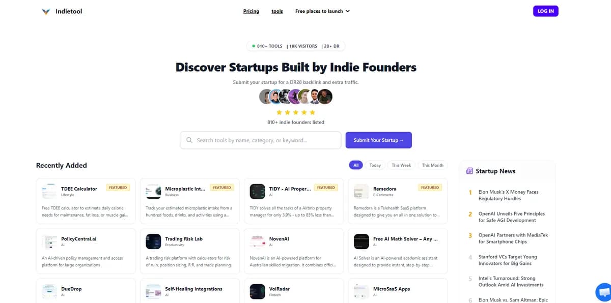 IndieTool screenshot 1