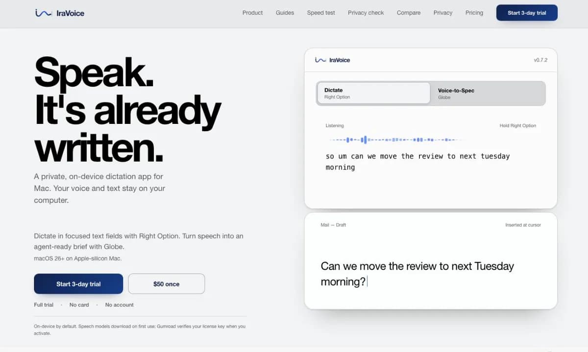 IraVoice screenshot 2