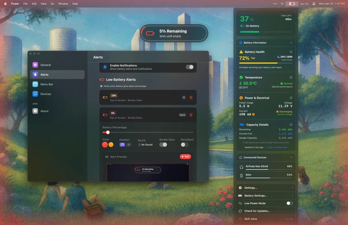 Juicy screenshot 2
