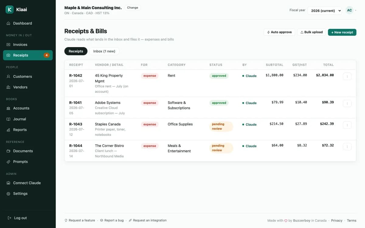 Klaai screenshot 1
