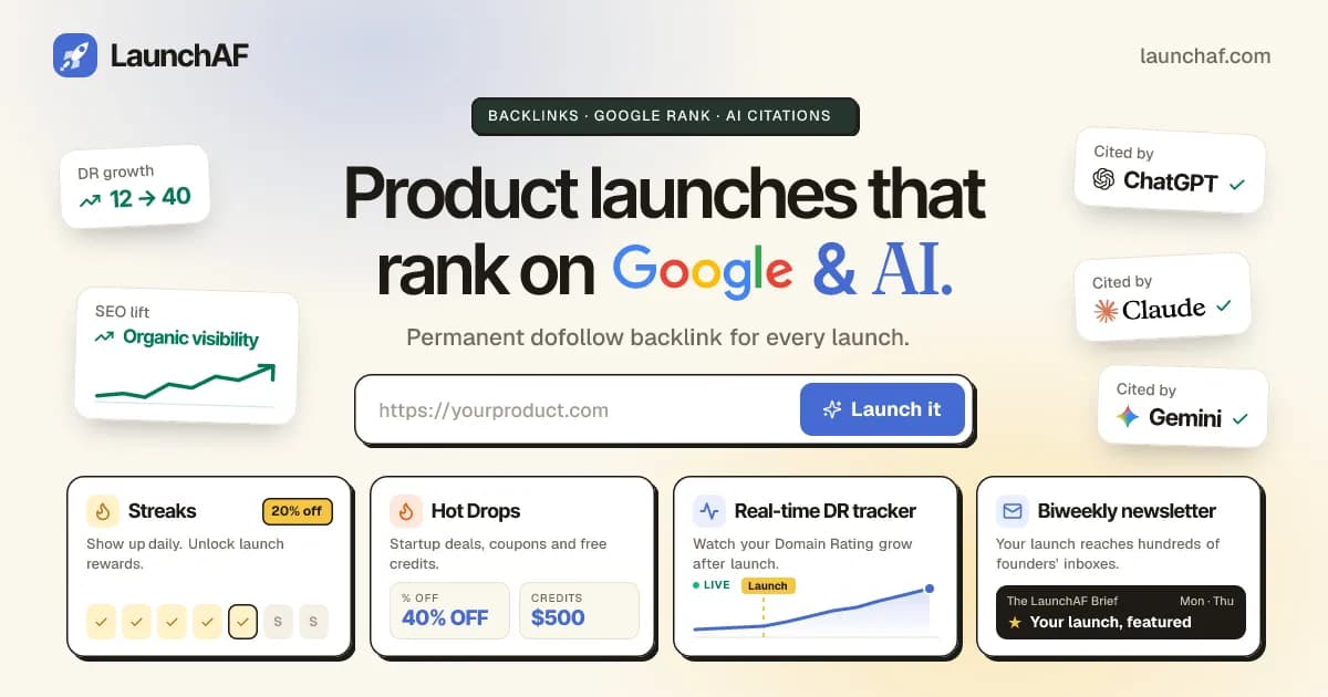 LaunchAF screenshot 1