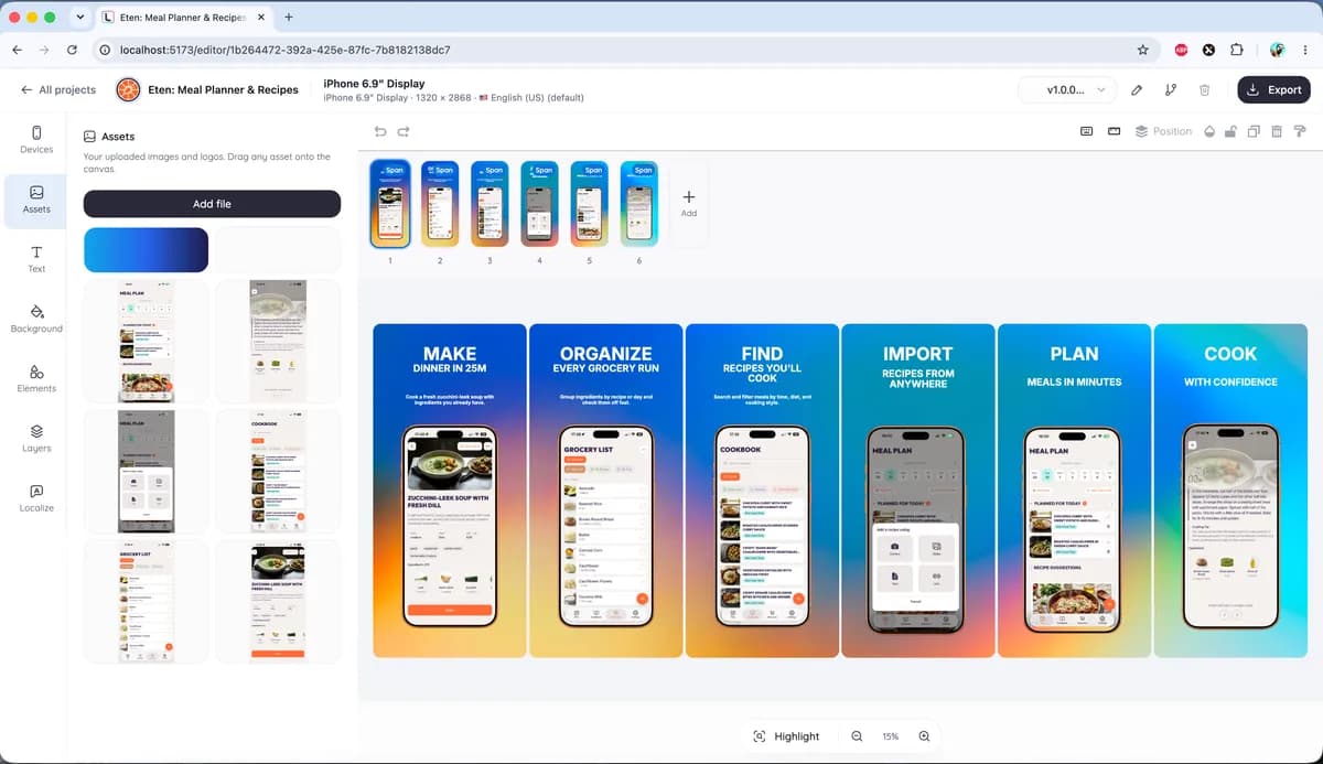 Lingue screenshot 2