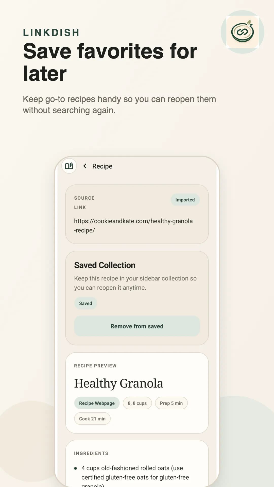 LinkDish screenshot 3