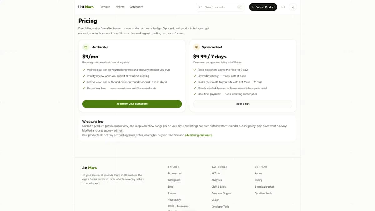List Maro screenshot 5