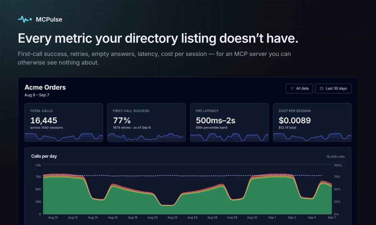 MCPulse screenshot 3