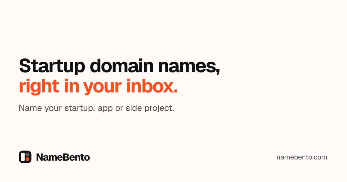 NameBento screenshot 1
