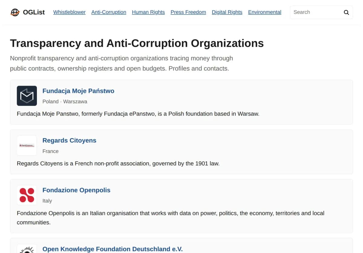 OGList screenshot 5