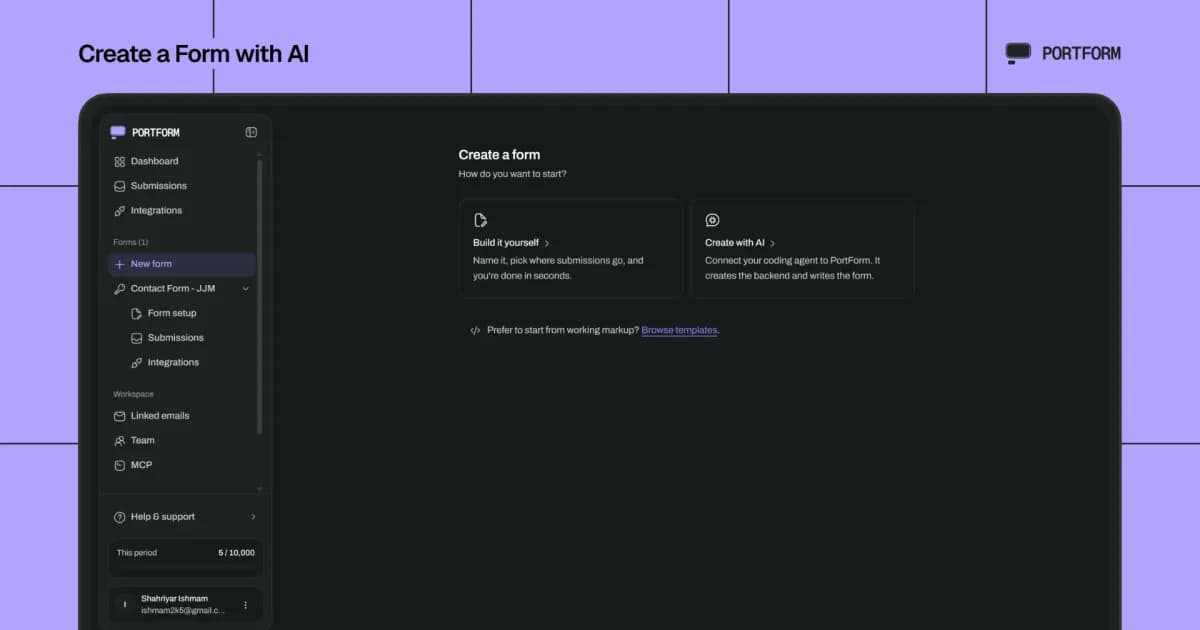 PortForm screenshot 4
