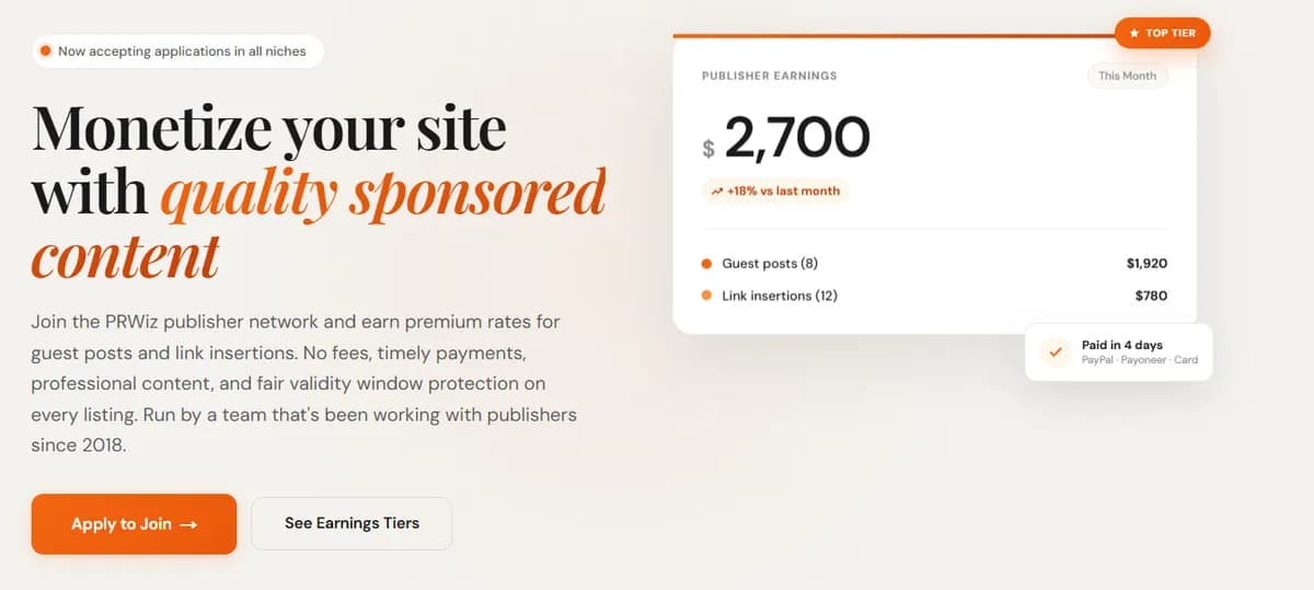 PRWiz screenshot 5