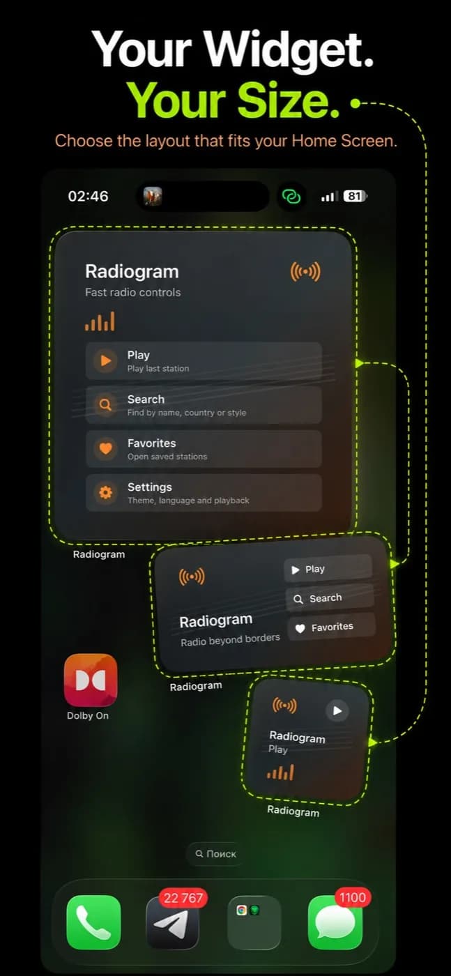 Radiogram screenshot 5