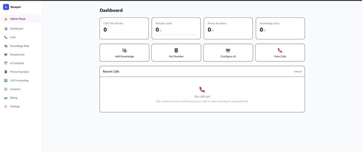 Receptri screenshot 1