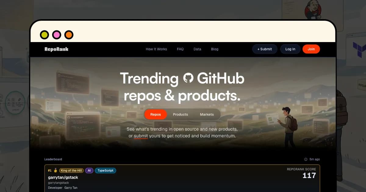 RepoRank screenshot 1